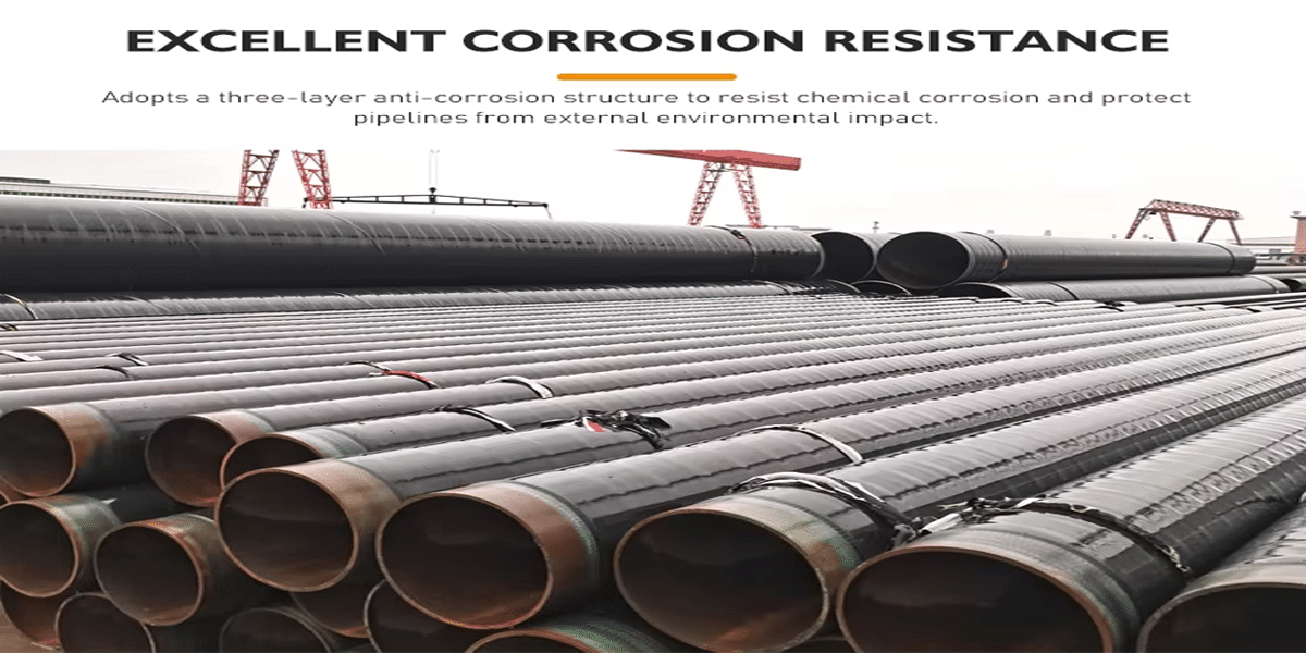 3PE coated pipe 3