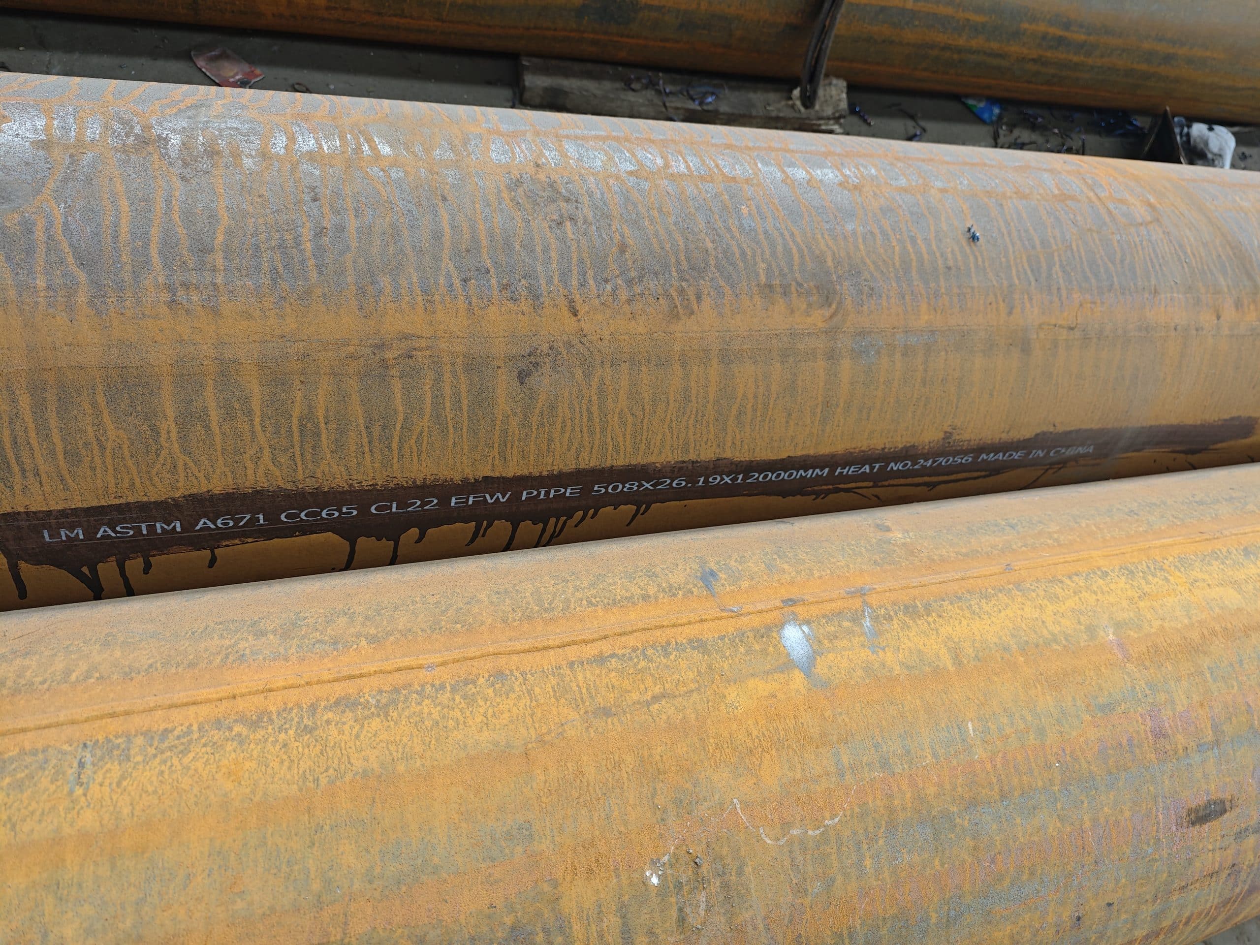 ASTM A671/A671M Steel Pipe Pressure Performance: Grade, Class, Weld Inspection & Procurement Guide 4 A671 CC65 2 scaled