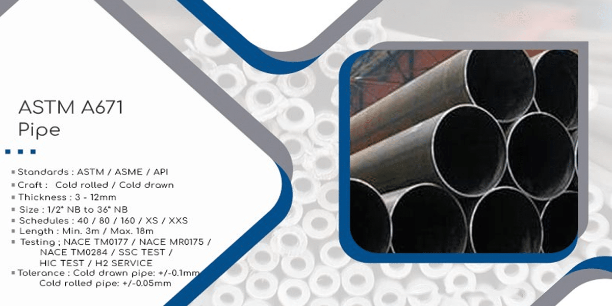 Certifications ASTM A671 Steel Pipes