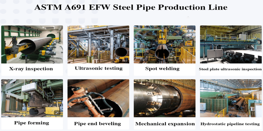 Application Cases of ASTM A671, A672, and A691 Steel Pipes in ...