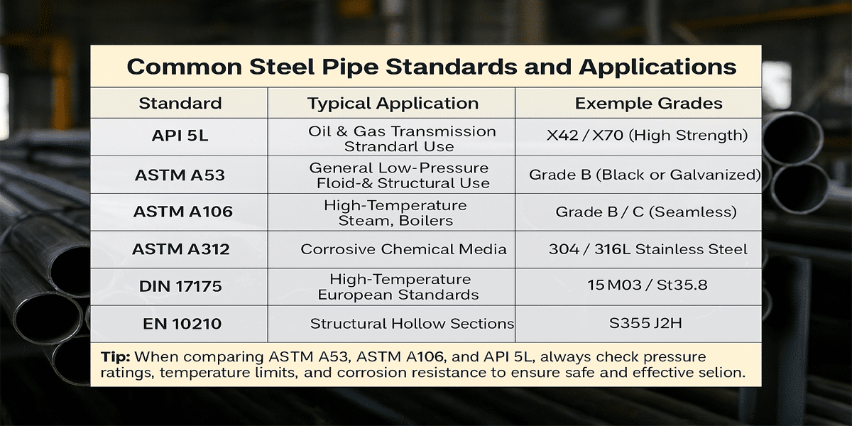 Steel Pipe Standards 3