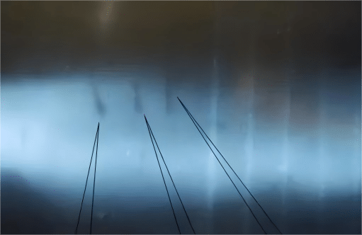 Comparison Atlas of Welding Defects and Non-Destructive Testing Images 26 条状气孔